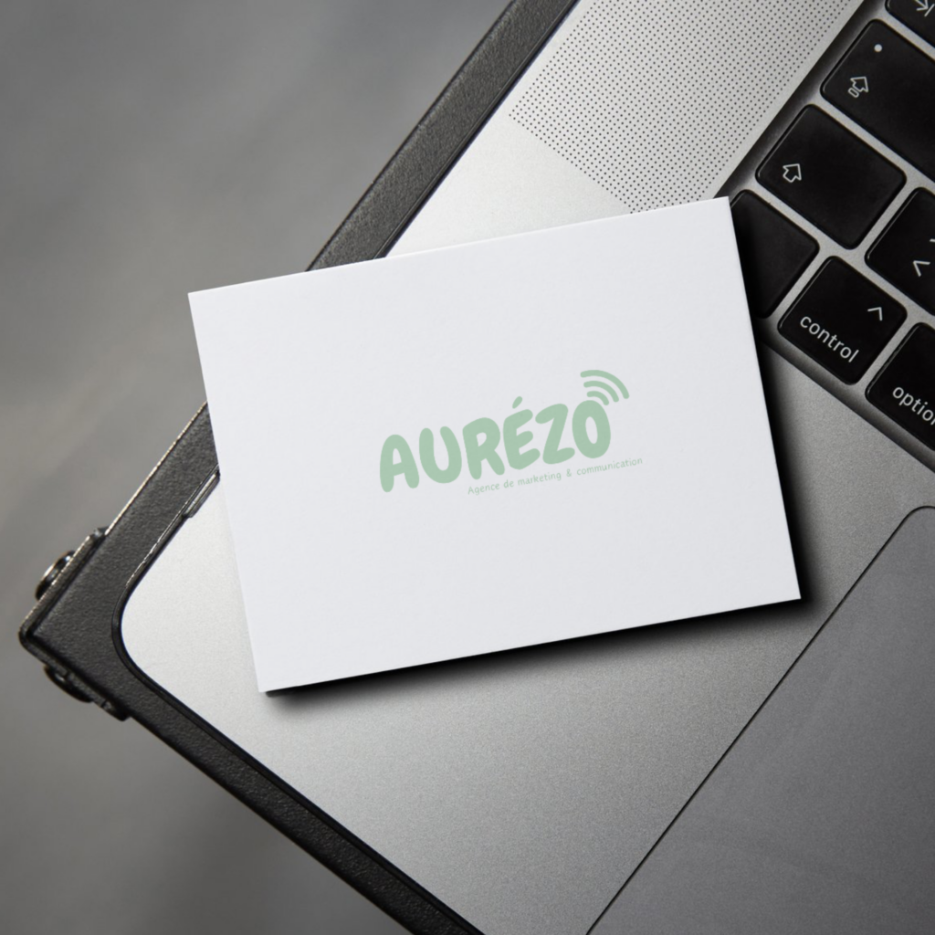 Agence Aurezo, agence de marketing et communication à Roanne réalise vos cartes de visite